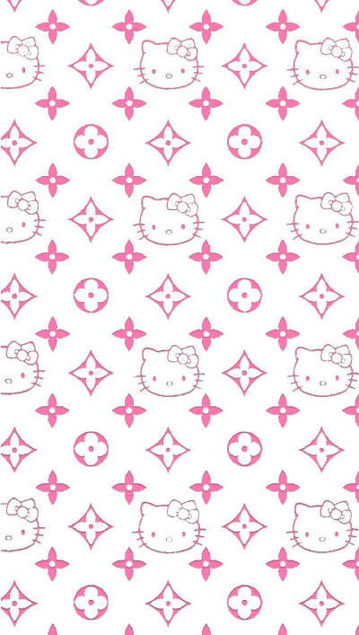 Обои Хелло Китти Луи Виттон