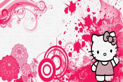 Обои с Хеллоу Китти