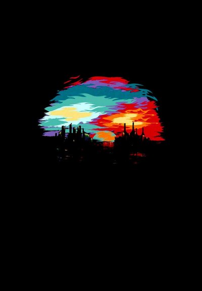 Закат Минимализм