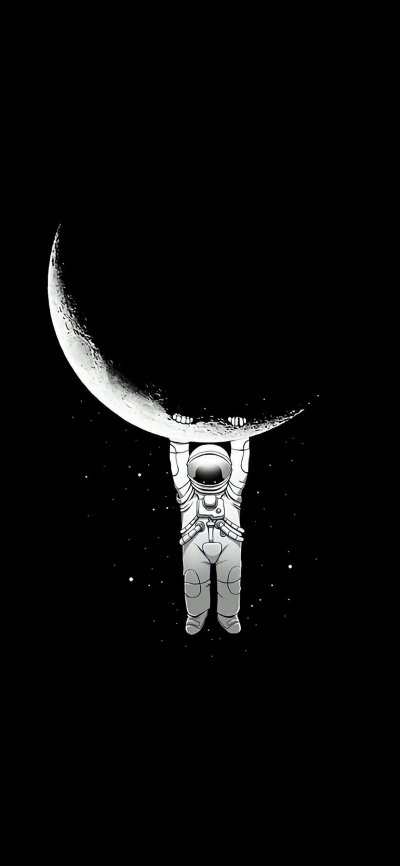 Космонавт Минимализм