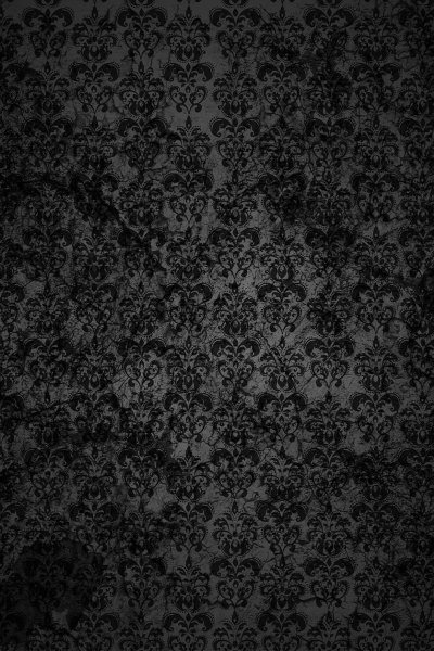 Черный фон с узорами