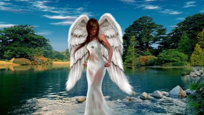 Красивый ангел