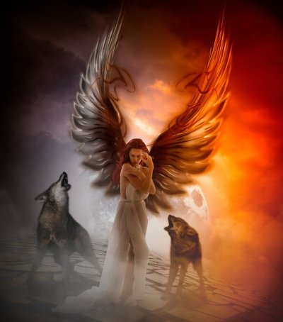 Красивый ангел