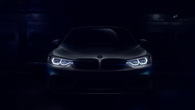 BMW m5 f90 в темноте