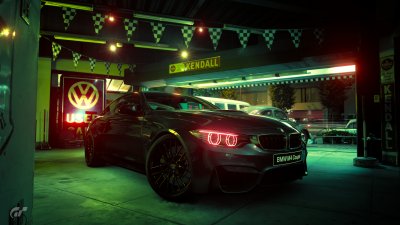 BMW m4 Neon