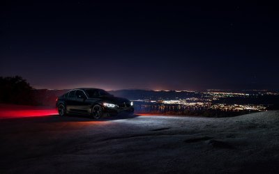 BMW m3 f80 ночью