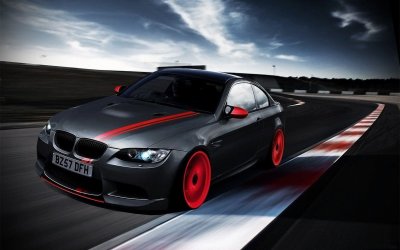 BMW e92 Red 4k