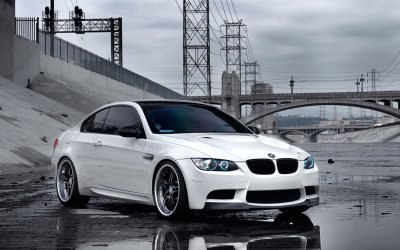 BMW m5 White