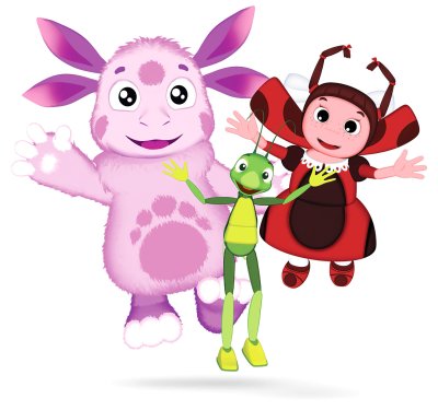 Герои мультфильма Лунтик Кузя