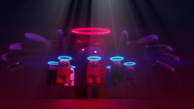 Неоновый стол