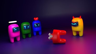 Among us на рабочий стол