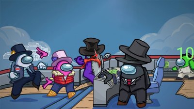 4 Карта амонг АС дирижабль