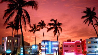 Майами улица из Вайс Сити