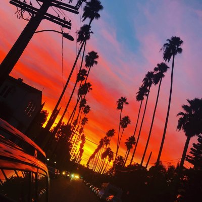 США Лос-Анджелес Сансет Бич