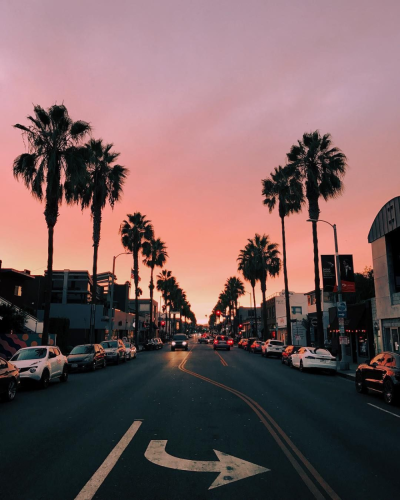 Америка Лос Анджелес Калифорния