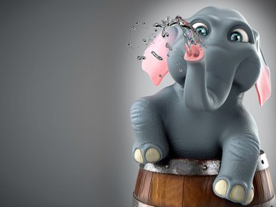 Слоны на рабочий стол