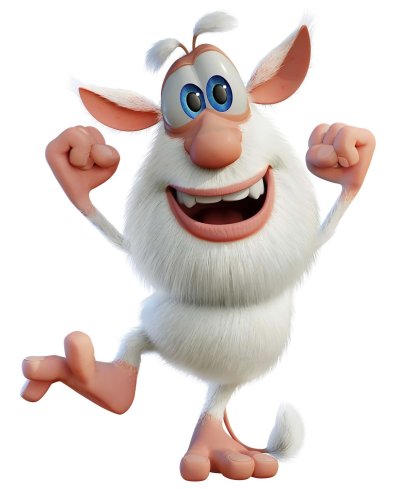 Буба белый Буба Домовенок