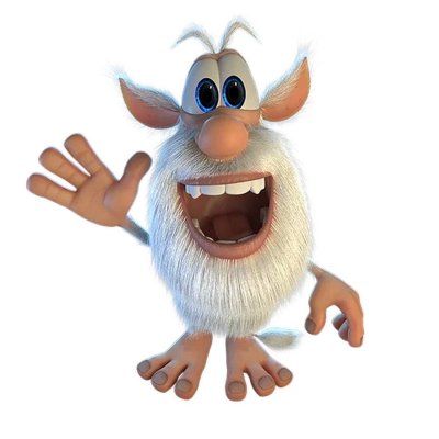 Герои мультика Буба