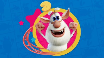 Буба на белом фоне