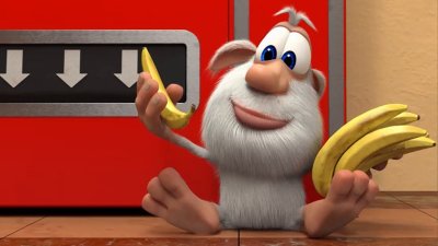 Буба смеется