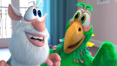 Герои мультика Буба