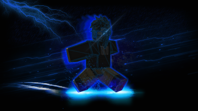 Синий человек РОБЛОКС