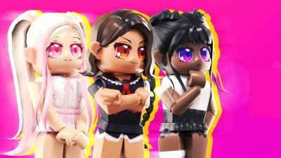 Обои РОБЛОКС для девочек