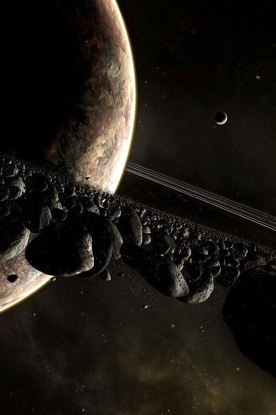 Космос планеты астероиды