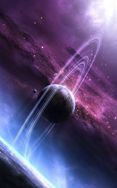 Сатурн красивый