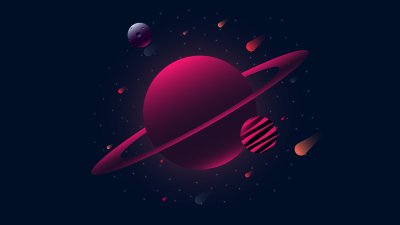 Сатурн яркий