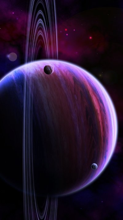 Сатурн красивый