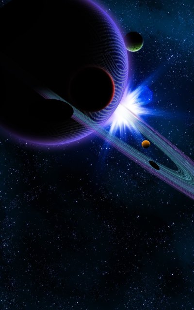 Космические обои на телефон