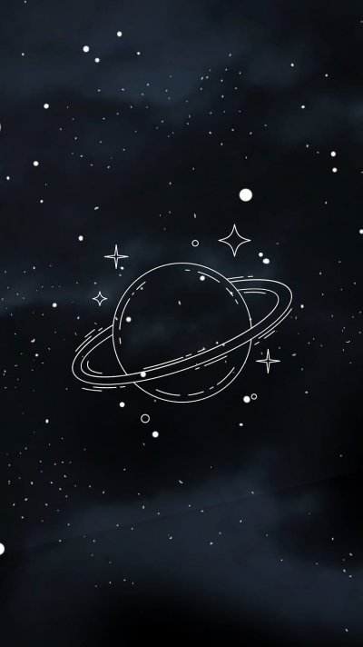 Обои космос Минимализм