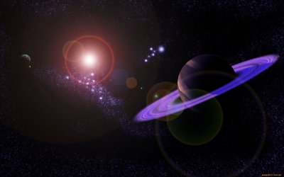 Сатурн красивый