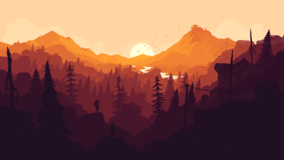 Firewatch Джулия 4k