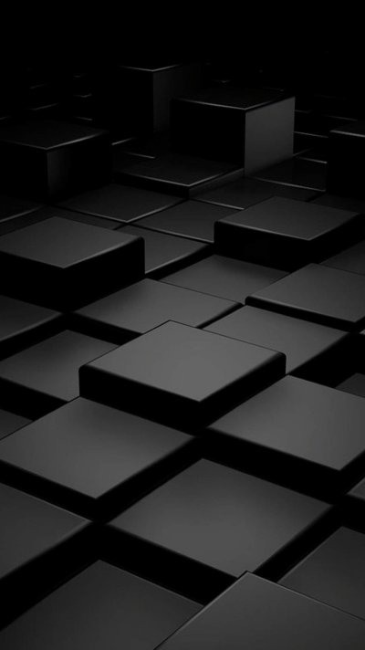 Черные обои на смартфон