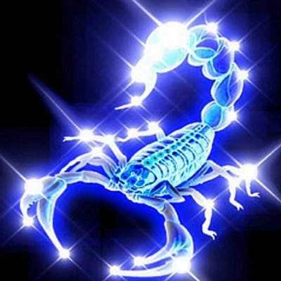 Светящийся Скорпион