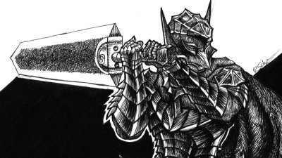 Берсерк Гатс в броне