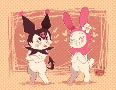 Китти Kuromi Эстетика