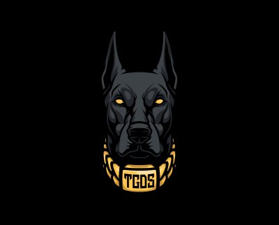 Злой Доберман арт