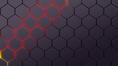 Абстракция шестиугольники