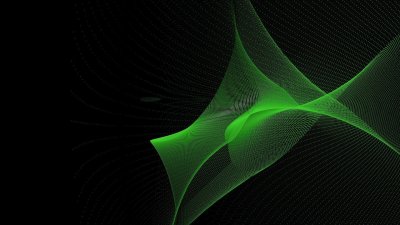 Зеленая абстракция