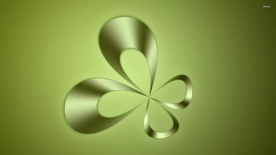 Четырёхлистный Клевер символ удачи