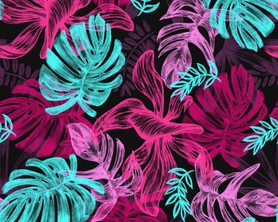 Неоновые узоры