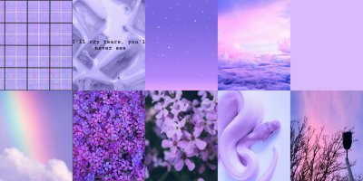 Эстетика розового и фиолетового