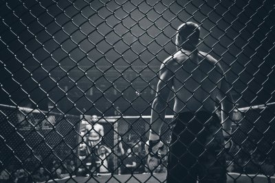 Октагон ММА фон