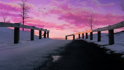 Эстетические обои на рабочий стол