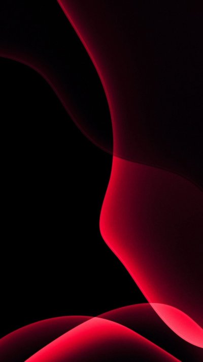 Черно красная абстракция