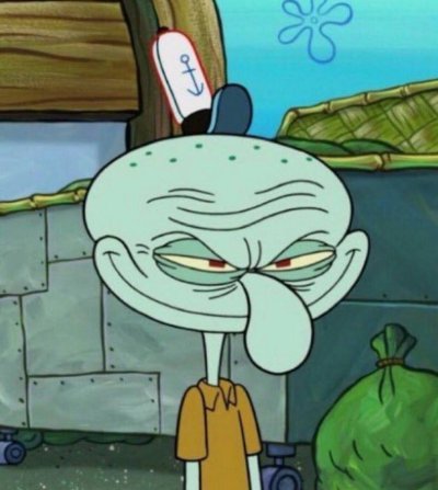 Сквидвард из губки Боба