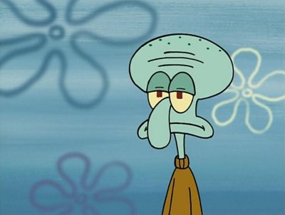 Сквидвард из губки Боба